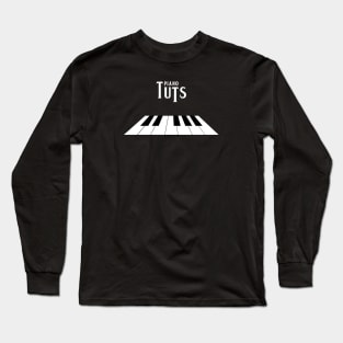 Piano Tuts || Abbey Road Parody/Meme Long Sleeve T-Shirt